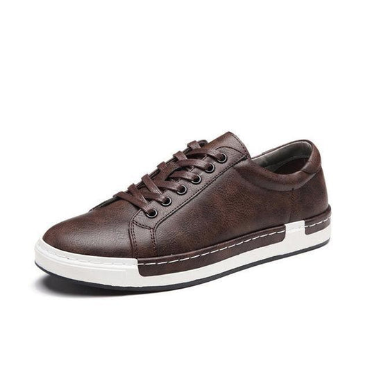"Handmade Men Shoes Casual Trainer Closed - MANDOTOS"