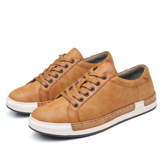 "Handmade Men Shoes Casual Trainer Closed - MANDOTOS"