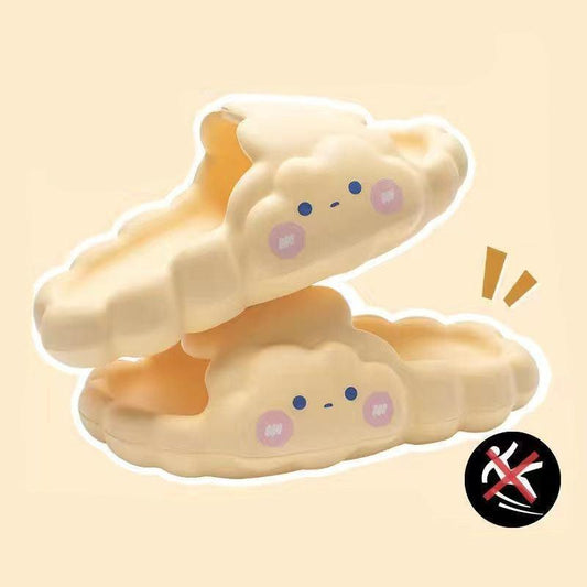 "Home Bathroom Bathing Cloud Slippery Slippers - MANDOTOS"