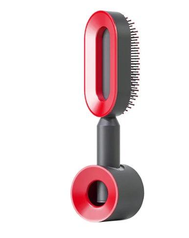 "Self Cleaning Hair Brush For Women One-key Cleaning Hair Loss Airbag Massage Scalp Comb Anti-Static Hairbrush - MANDOTOS"