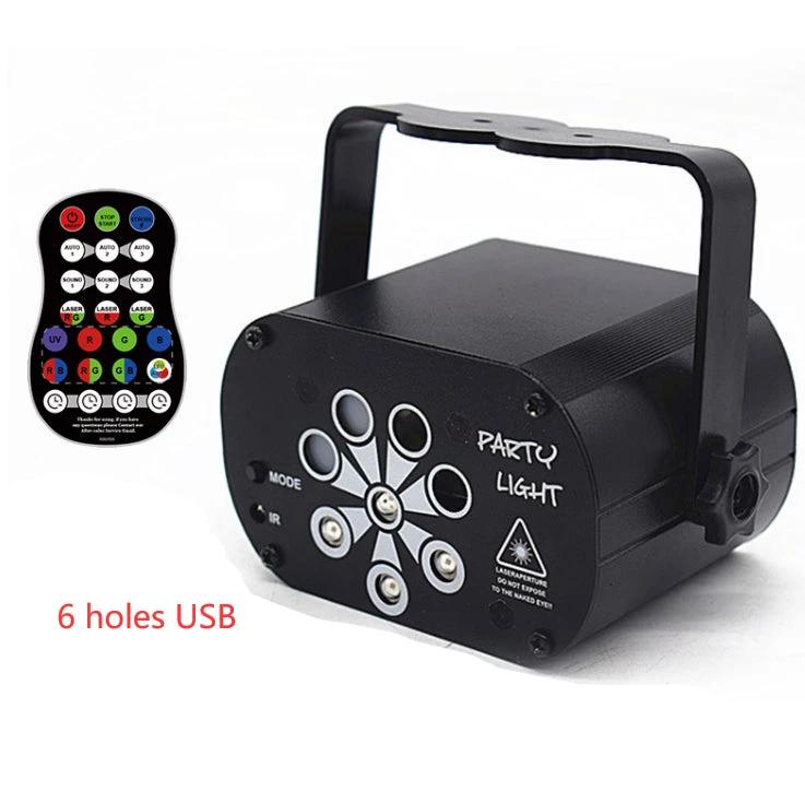 LED Stage Light Laser Projector with Voice Control - Party Lighting - MANDOTOS