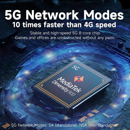 "CHANEVE MiFi Mobile Modem Hotspot 5g Sim Card Wireless Router Dual Band Portable 5Ghz WiFi Device Support Locked Frequency Band - MANDOTOS"