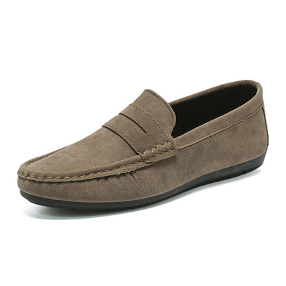 "Stylish Men's Casual Flat Leather Shoes - MANDOTOS"