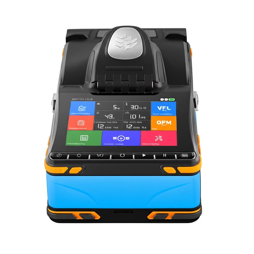 "Revolutionary K5 Optical Fiber Fusion Splicer with 6 Motors - MANDOTOS"