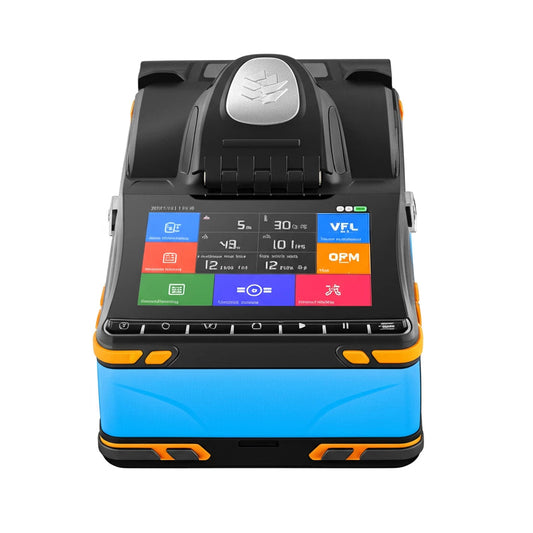 "Revolutionary K5 Optical Fiber Fusion Splicer with 6 Motors - MANDOTOS"
