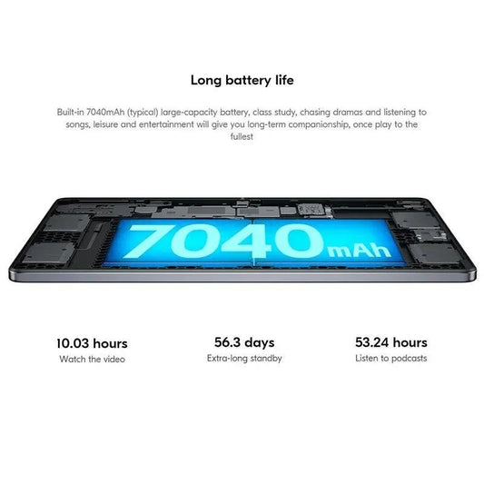 "Global ROM Lenovo XiaoXin Pad 2024 Tablet 8GB 128GB Pads Qualcomm Snapdragon 685 Octa Core 11\" WIFI 8MP Cam7040mAh 20W Charger - MANDOTOS"