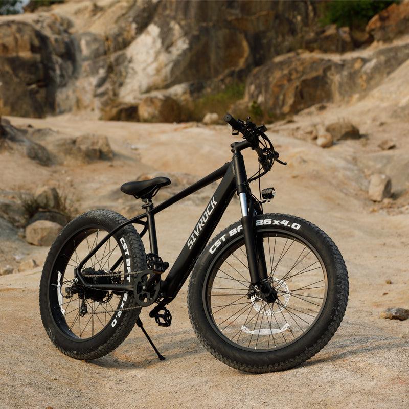 "Professional Electric Bike For Adults, 26 X 4.0 Inches Fat Tire Electric Mountain Bicycle, 1000W Motor 48V 15Ah Ebike For Trail Riding, Excursion And Commute, UL And GCC Certified - MANDOTOS"