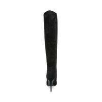 "Stiletto Heels Pleated High Over The Knee Boots - MANDOTOS"