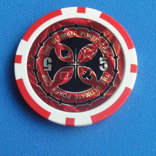 "ABS Plastic High-End Two-Color Chips Poker Baccarat Game Coins - MANDOTOS"
