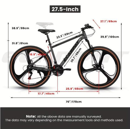 "High-carbon Steel Frame Fork Bike - MANDOTOS"