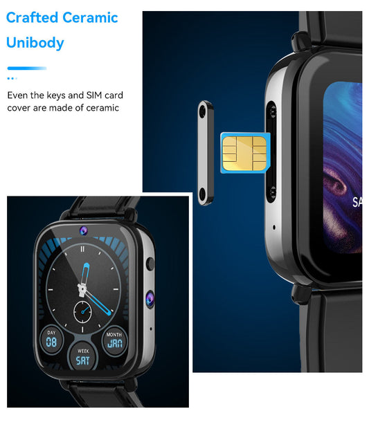 "Smart Watch with Voice and Video Call Capabilities - MANDOTOS"