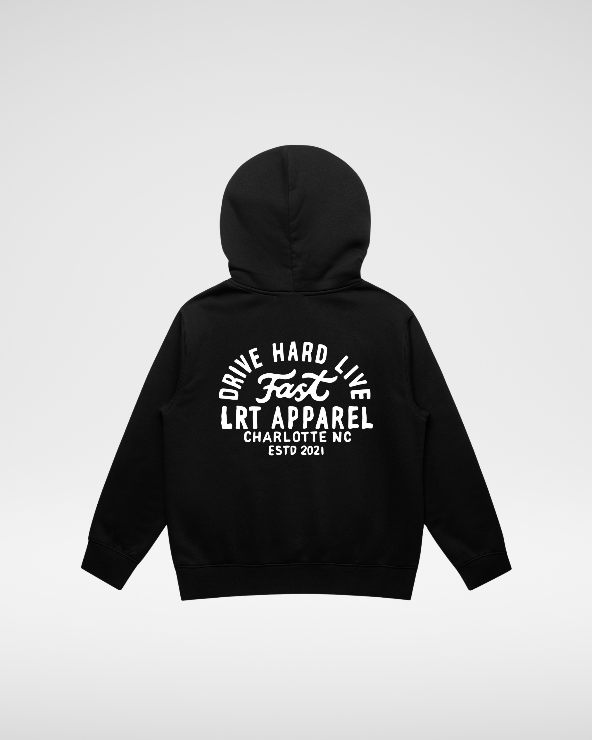 THE APEX HOODIE - RECYCLED BLACK