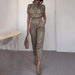 Shoulder Slimming Waist - slimming Belt Decoration Blouse And Pants - MANDOTOS INTERNATIONAL0