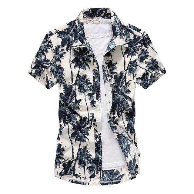 Aloha Shirts Short - sleeved Fashion Chemise Homme Blouse - MANDOTOS INTERNATIONAL0