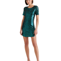 Marcella Sequin Tee Dress - MANDOTOS INTERNATIONAL