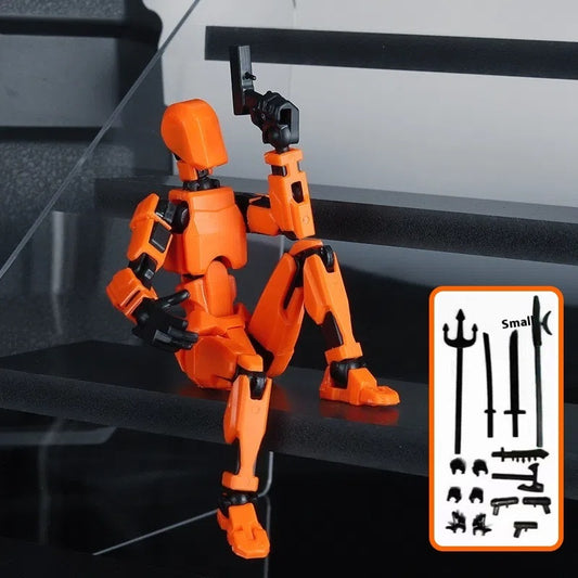 Updated And Hot-sale Multi-Jointed Movable Shapeshift Robot 3D Printed Mannequin Dummy Action Model Doll Toy Kid Gift - MANDOTOS