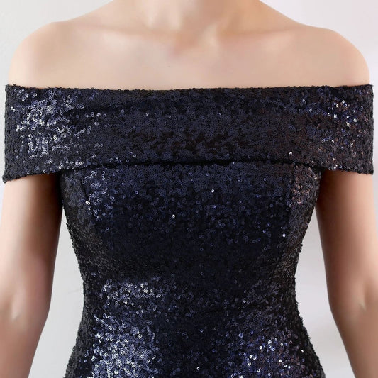 Birthday Party Dress Slimming Host Long Dress MANDOTOS