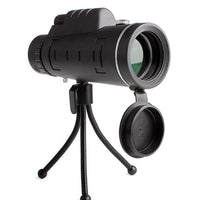 Compatible with Apple, Monocular Telescope Zoom Scope with Compass Phone Clip Tripod - MANDOTOS INTERNATIONAL0