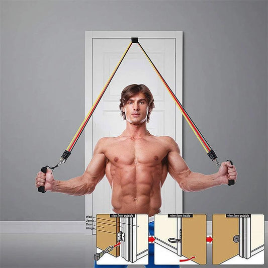Pull Rope Elastic Rope Strength Training Set MANDOTOS
