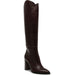 Steve Madden Bixby Women's Knee Boots, Dark Brown, Size 7 - MANDOTOS INTERNATIONAL
