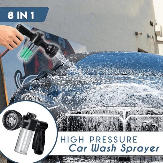 2-in-1 Car House Water Gun | 35W-150W Power | 8 Spray Types - MANDOTOS INTERNATIONAL0