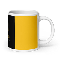 Sleek White Ceramic Mug MANDOTOS