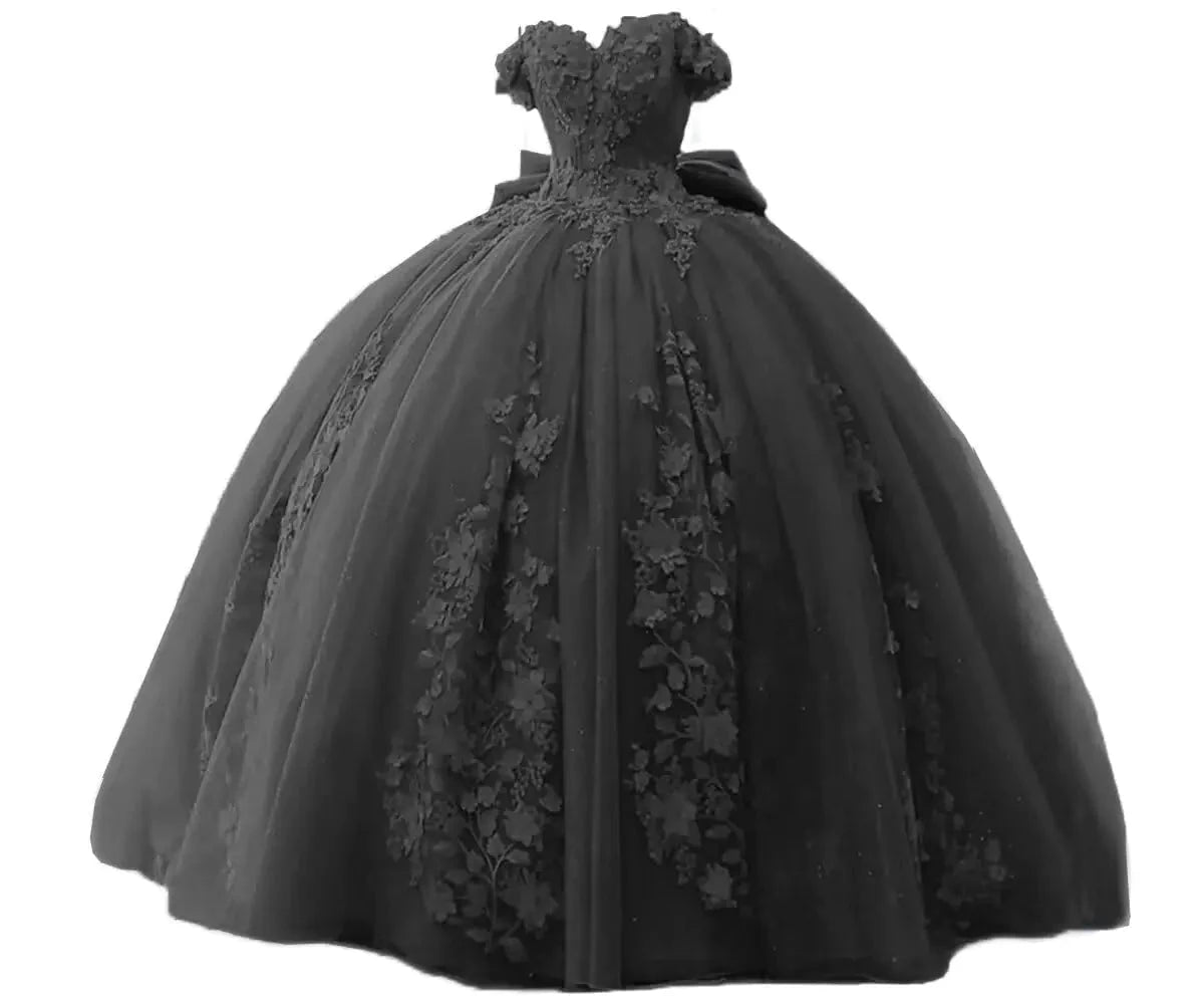 TRHTX 2023 Off - Shoulder Quinceanera Lace Gown - MANDOTOS INTERNATIONAL