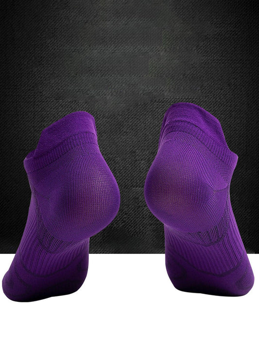 8 Pairs Womens Athletic Compression Running Low Cut Cushioned Socks Anti-odor And Breathable For Outdoor Sports Running Cycling Hiking Fitness - MANDOTOS