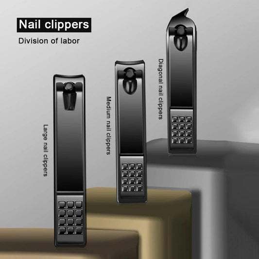 8/12/15/20/24 pcs Manicure Cutters Nail Clipper Set Household Stainless Steel Ear Spoon Pedicure Scissors Tool For Beauty - MANDOTOS