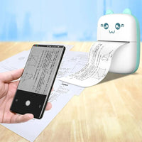 Mini Printer Portable Mini Bluetooth WiFi New Wrong Printer Mobile Phone Photo Title Note Hot Print Pocket Student Error Label Printer - MANDOTOS