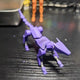 Purple Black Police Dog