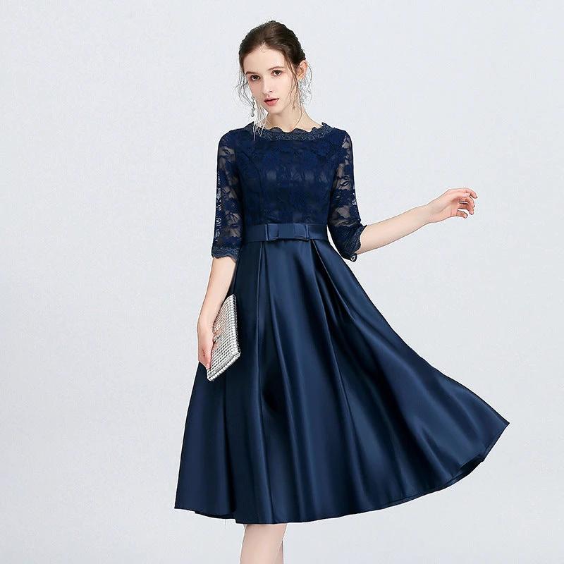 Versatile Casual Mid Length Evening Dress For Women MANDOTOS