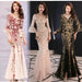 Banquet evening dress princess slim dress MANDOTOS