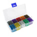 Car Protection Fuse Kit 100-Piece by Mandotos International, clear plastic case with assorted color fuses