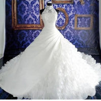 Wedding Dress Wholesale High-end Dress With Big Tail
