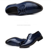 Men's leather shoes men's shoes dress business shoes large size men's shoes casual shoes MANDOTOS