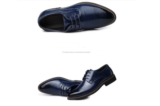 Men's leather shoes men's shoes dress business shoes large size men's shoes casual shoes MANDOTOS