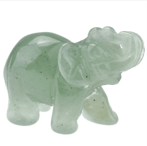 Mini Elephant Crystal Sculpture - MANDOTOS INTERNATIONAL