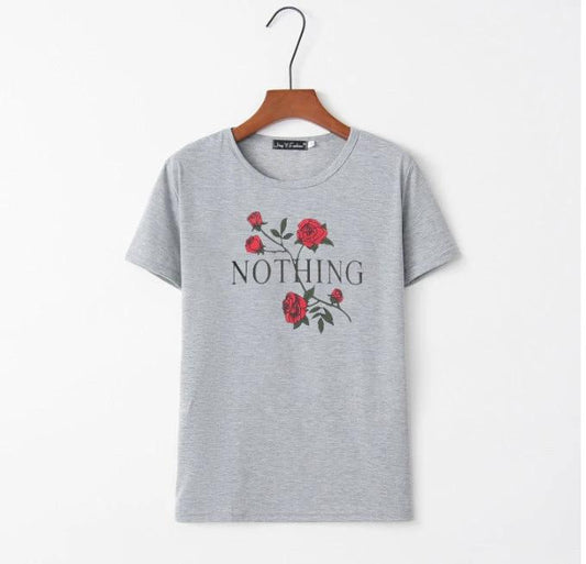 Women Summer Casual Blouse Shirt Loose T-Shirts Tops - MANDOTOS INTERNATIONAL0