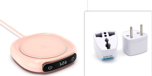 Coffee Mug Warmer Warm Coaster Smart Heating Cup Thermal Insulation Constant Temperature Coaster Heating Pad Desktop - MANDOTOS