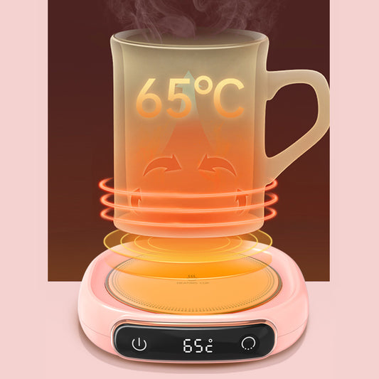 Coffee Mug Warmer Warm Coaster Smart Heating Cup Thermal Insulation Constant Temperature Coaster Heating Pad Desktop - MANDOTOS