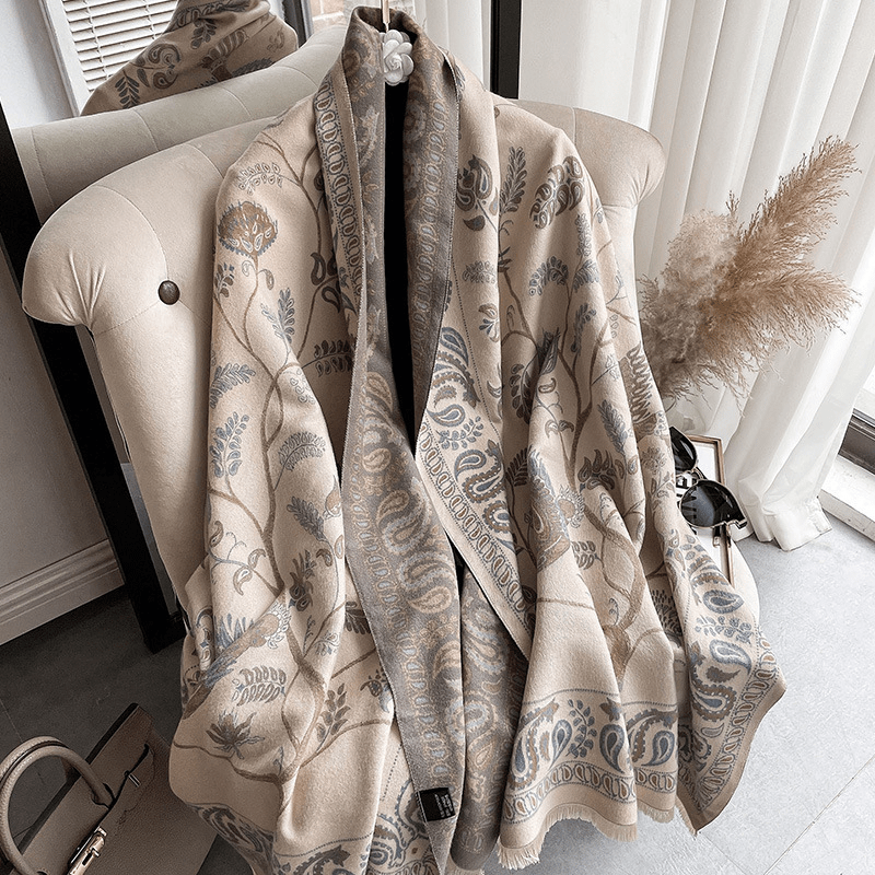 LuxeBreeze UV Scarf - MANDOTOS INTERNATIONAL