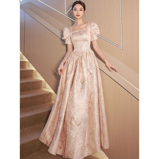 Women Evening Dresses Women Champagne - MANDOTOS INTERNATIONAL0