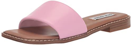 Steve Madden Sandra Pink Leather Sandals 9.5 - MANDOTOS INTERNATIONAL