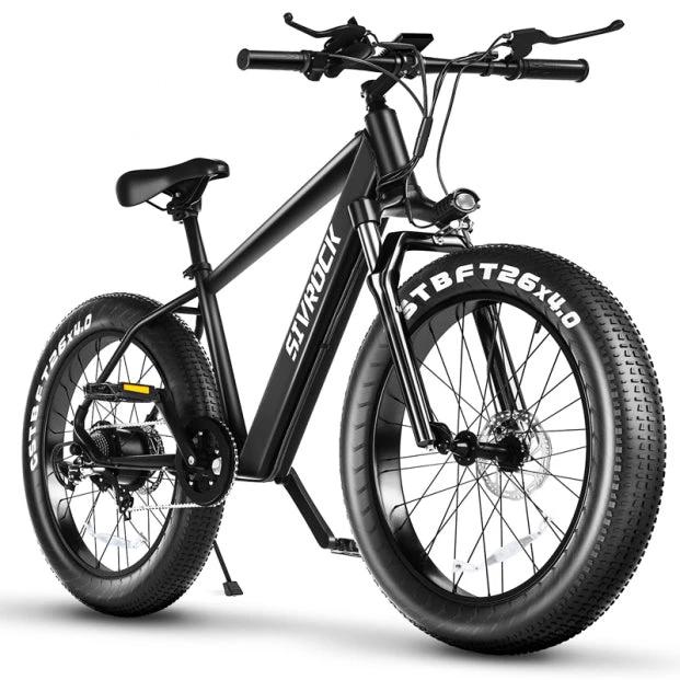 Professional Electric Bike For Adults, 26 X 4.0 Inches Fat Tire Electric Mountain Bicycle, 1000W Motor 48V 15Ah Ebike For Trail Riding, Excursion And Commute, UL And GCC Certified MANDOTOS