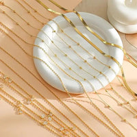 8Pcs Waist Chain 18K Gold Plated Belly Belt Chains Sexy Bikini Beaded Sequin CZ Coin Body Chain Jewelry Accessories Adjustable - MANDOTOS INTERNATIONAL