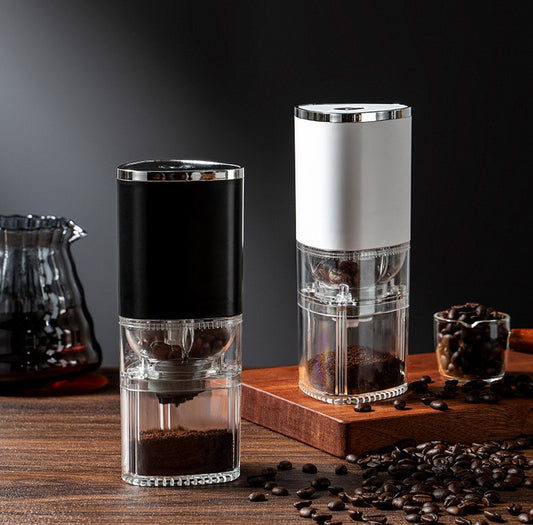 Electric Coffee Grinder Coffee Bean Grinder Cafe Automatic Portable USB Rechargeable Food Crusher For Drip Coffee Kitchen Gadgets - MANDOTOS