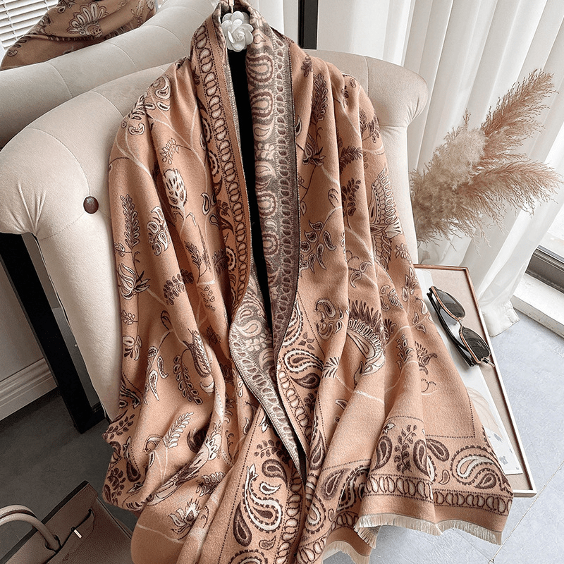 LuxeBreeze UV Scarf - MANDOTOS INTERNATIONAL