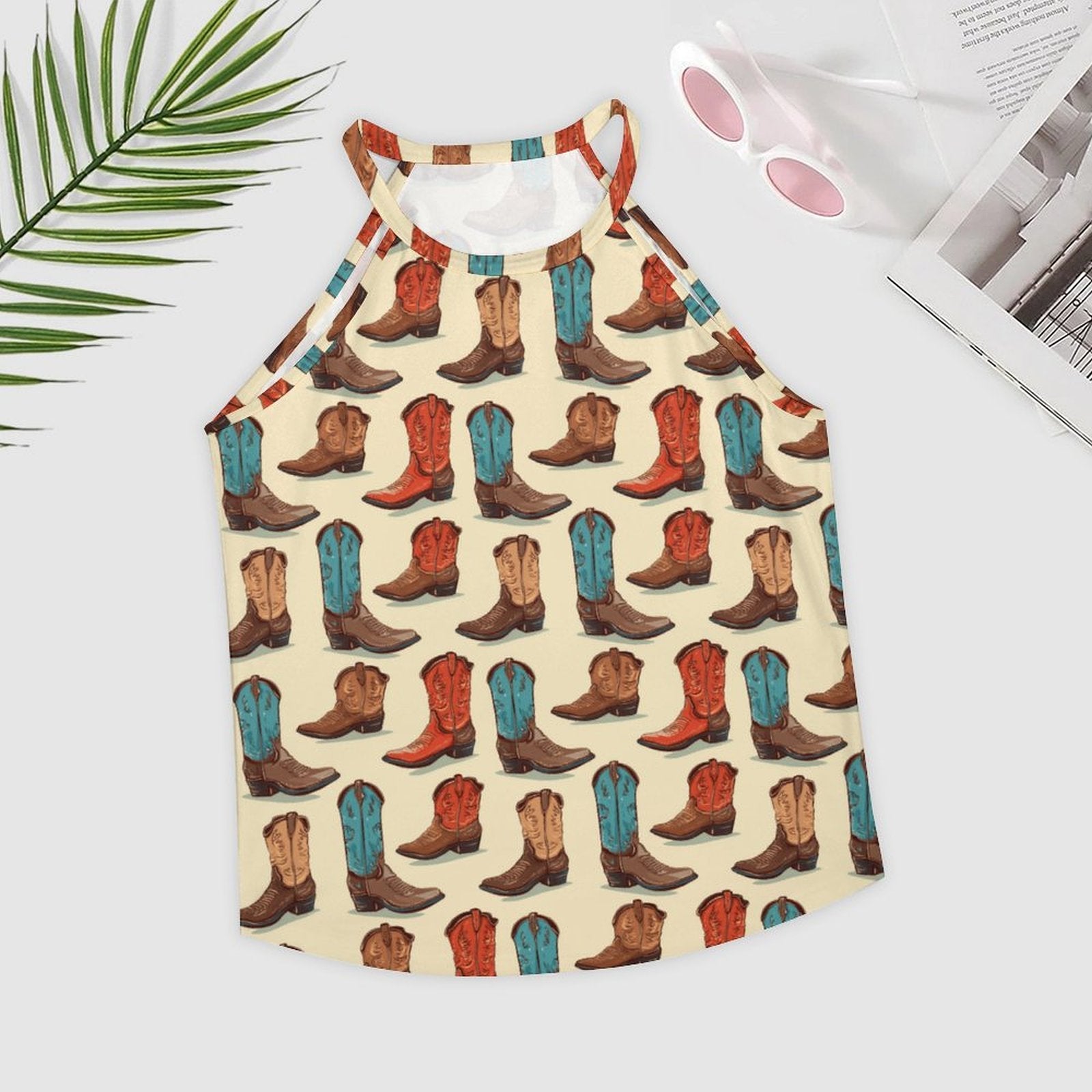 Classic Sleeveless Round-Neck Top - Soft, Comfortable, and Stylish! - Tanks & Camis