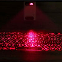 LEING FST Virtual Laser Keyboard Bluetooth Wireless Projector Phone Keyboard For Computer Pad Laptop With Mouse Function MANDOTOS